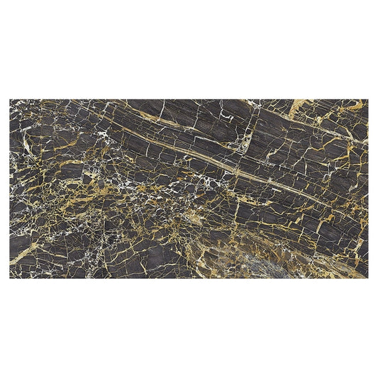 Piastrella 60x120 effetto marmo marrone