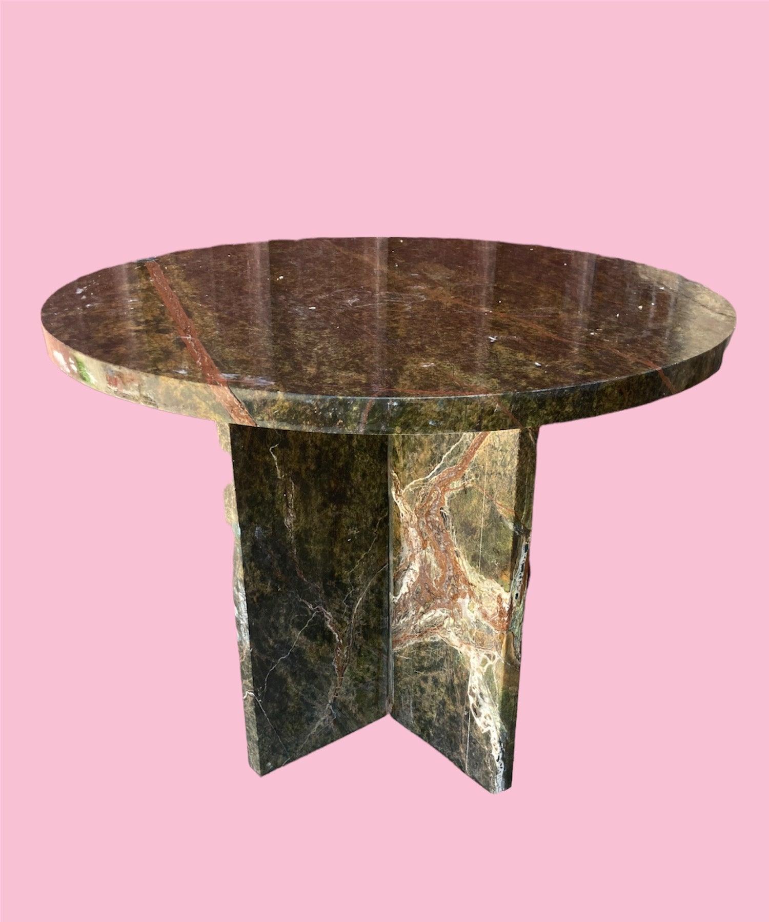 Forest green coffee table - Luxury home boutique